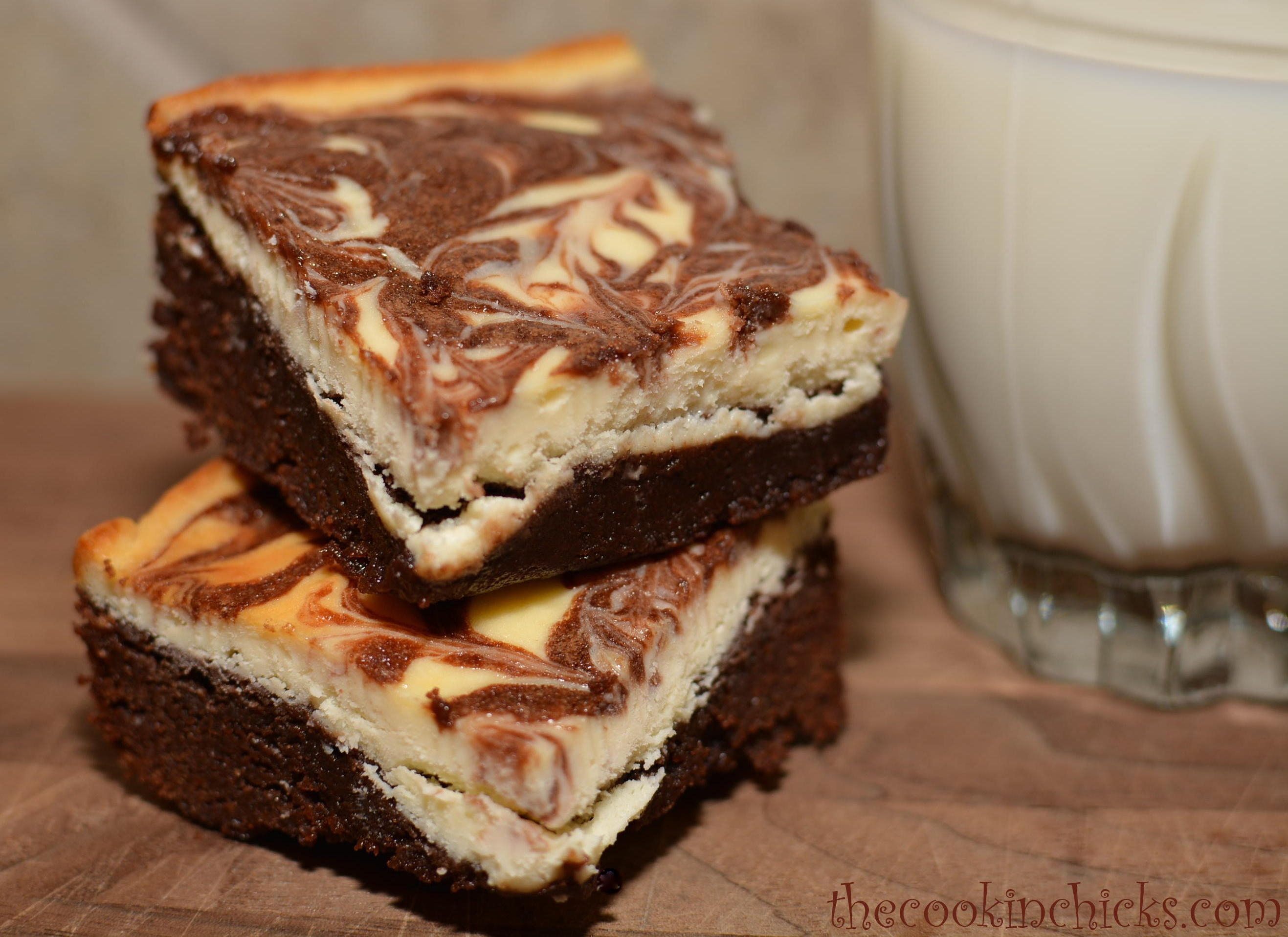 Marbled Cheesecake Brownies