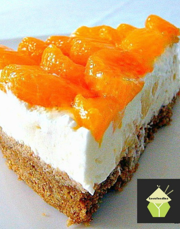 Mandarin and Pineapple Cheesecake