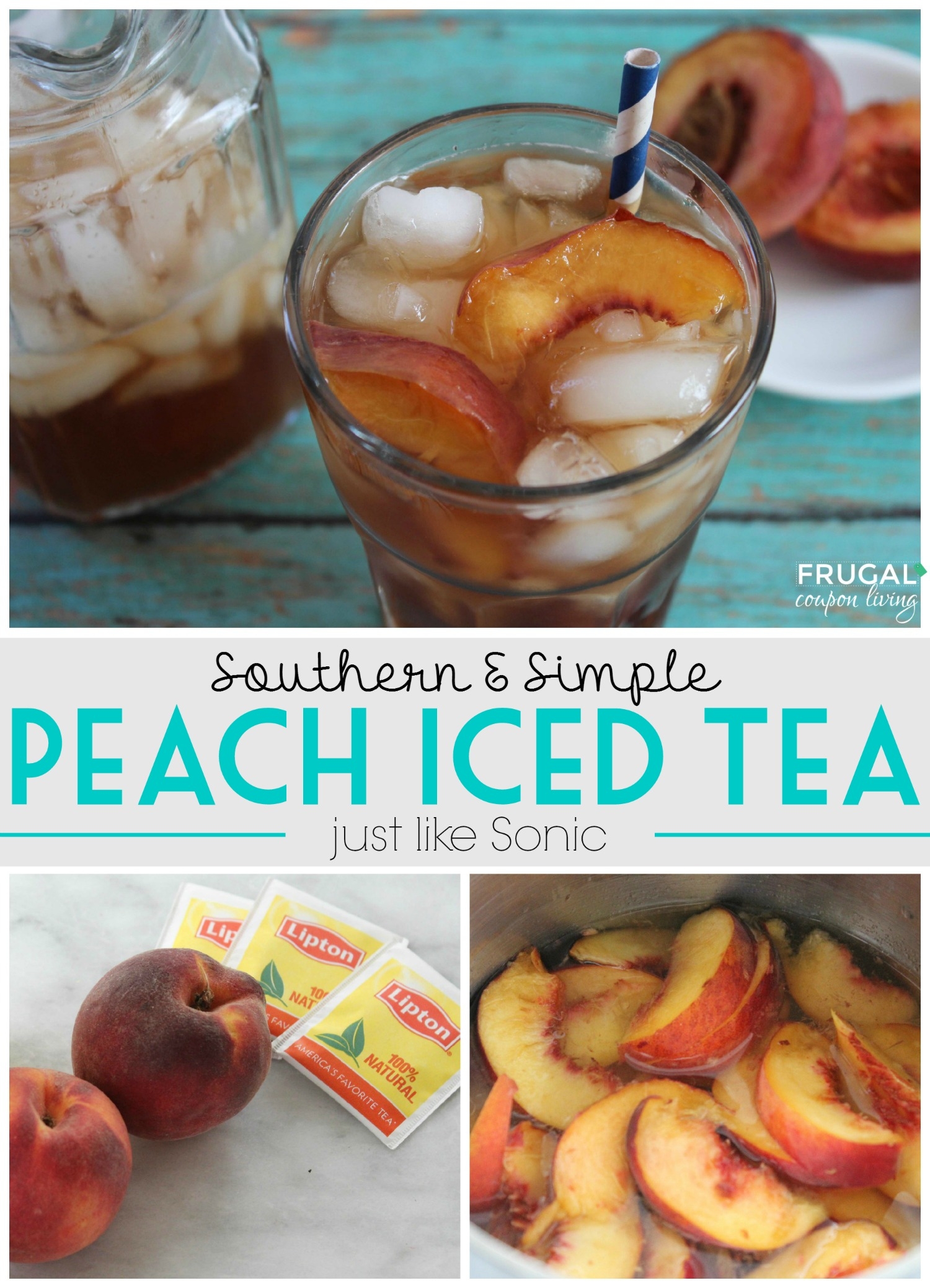 Southern Peach Iced Tea