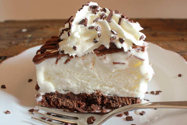 Easy Double Chocolate Ice Cream Cake