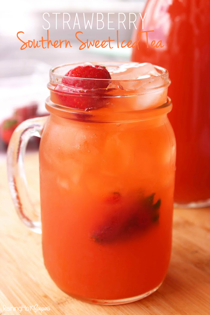 Strawberry Southern Sweet Iced Tea
