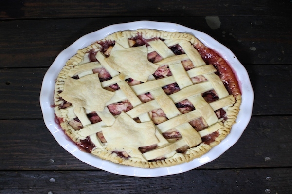 Wild Maine Blueberry Pie