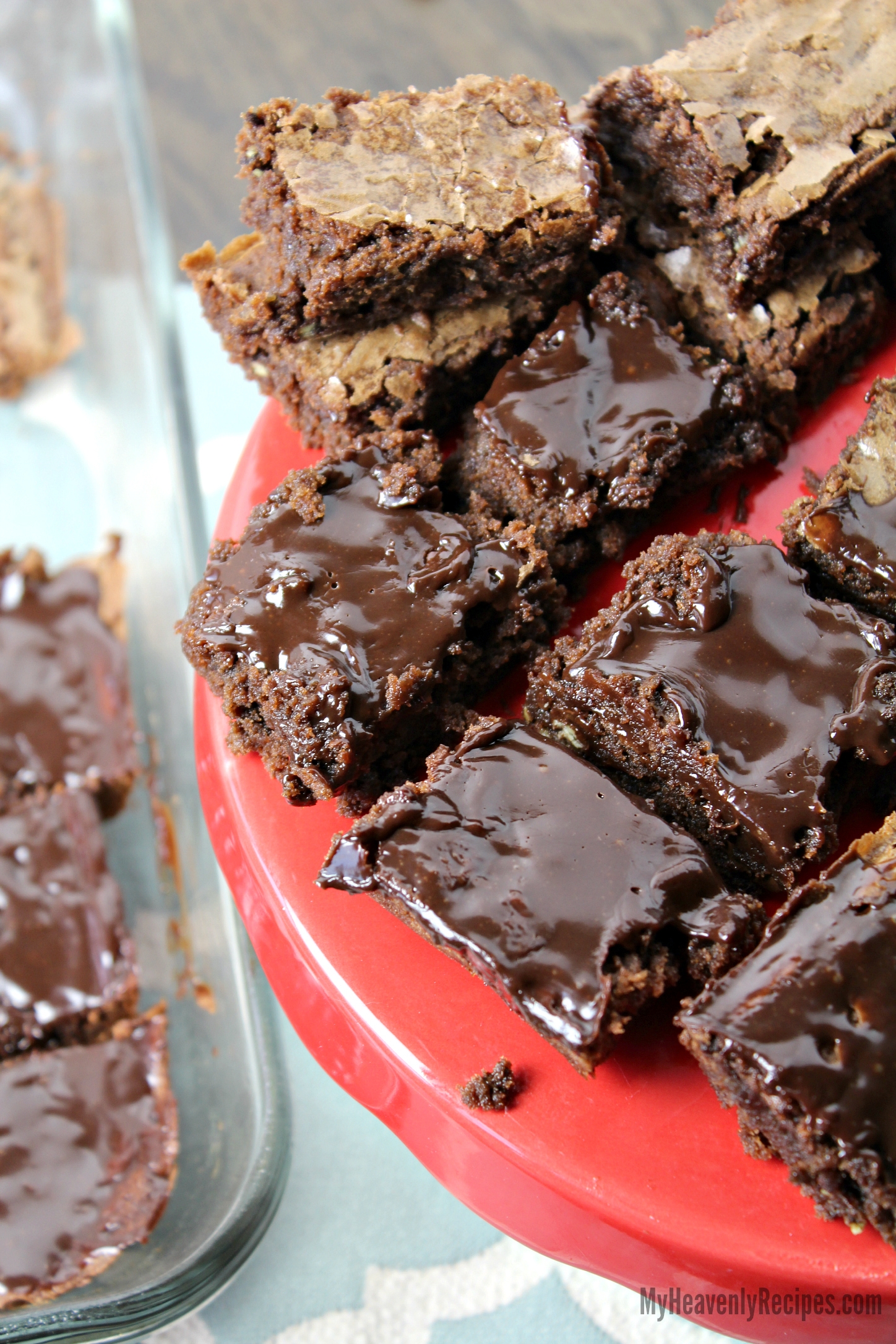 Homemade Mint Brownies