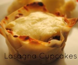 Lasagna Cupcake