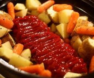 Crock Pot Meat Loaf