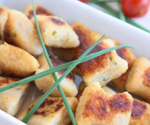 Garlic & Chive Potato Dumplings