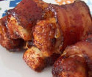 Sweet Chicken Bacon Wraps