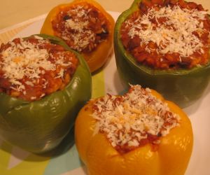 Crock Pot Stuffed Peppers