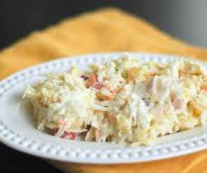 Pineapple Cole Slaw