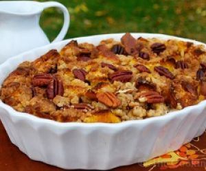 Pumpkin French Toast Bake