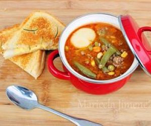 Easy Veggie Beef Soup