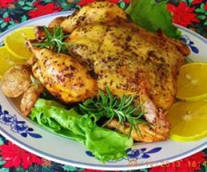 Chris's Lemon Herb Roast Chicken