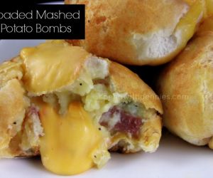 Loaded Mashed Potato Bombs