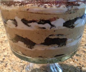 Tiramisu Brownie Trifle