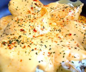 Cheesy Chicken Stuffed Shells