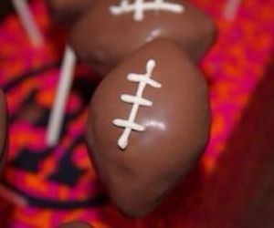 Football Cake Pops