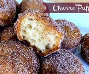 Churro Puffs