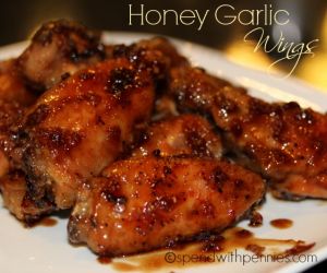 Honey Garlic Wings (Oven Baked)