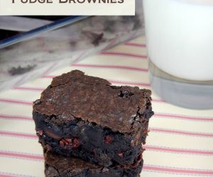 Cherry Almond Fudge Brownies