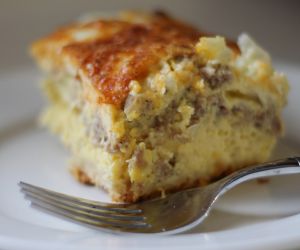 Sausage Crescent Egg Bake