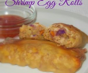 Baked Shrimp Egg Rolls