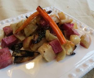 Maple Roasted Root Vegetables