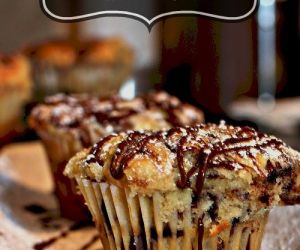 Nutella & Cheesecake Swirl Muffins