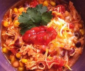 Cilantro Lime Chicken Chili