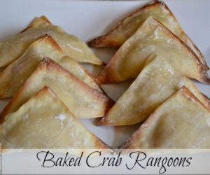 Easy Baked Crab Rangoons