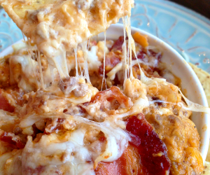 Bacon Cheeseburger Dip