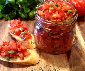 Garden Fresh Bruschetta