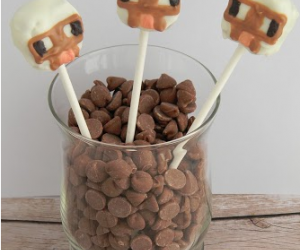 Minecraft Sheep Snickers Pops