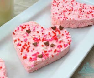 Strawberry Fudge Just 2 Ingredients