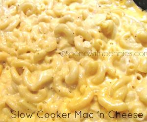 Slow Cooker Mac N Cheese