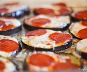 Gluten Free:  Eggplant Pepperoni Pizza Recipe