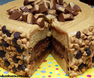 Reeses Overload Cake