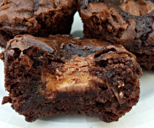 Caramel Brownie Bites