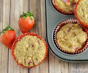 Gluten Free:  Strawberry Muffins