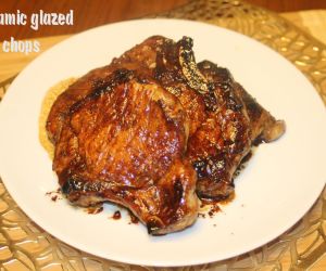 Balsamic Glazed Pork Chops