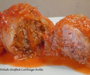 Polish Stuffed Cabbage Rolls