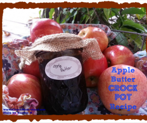 Crock Pot Apple Butter 