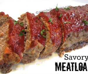 Delicious Savory Meatloaf