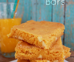 Orange Dreamsicle Bars