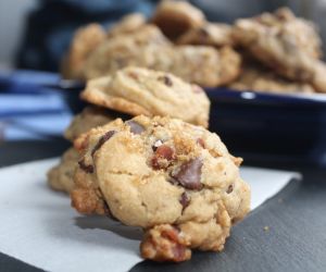 Milk Chocolate Maple Bacon Cookies