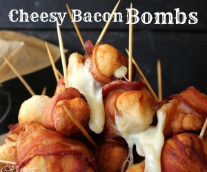 Cheesy Bacon Bombs