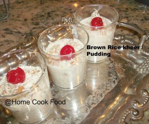 Brown Rice Kheer Pudding