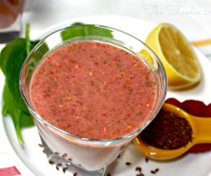 Raspberry Detox Smoothie