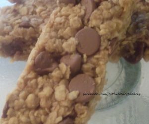 Chocolate Peanut Butter Granola Bars