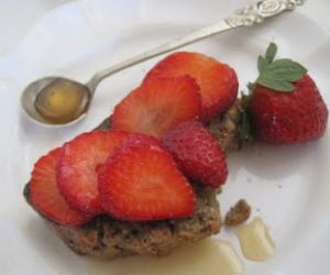 Morning Strawberry Bruschetta