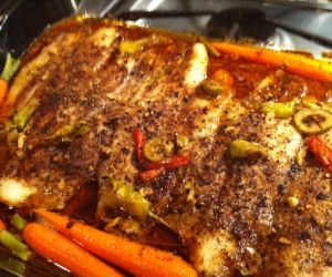 Balsamic Baked Fish